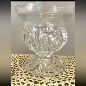 🔥NEW Royal Limited Tulip Crystal Dish 5.5” Tall Beautiful
